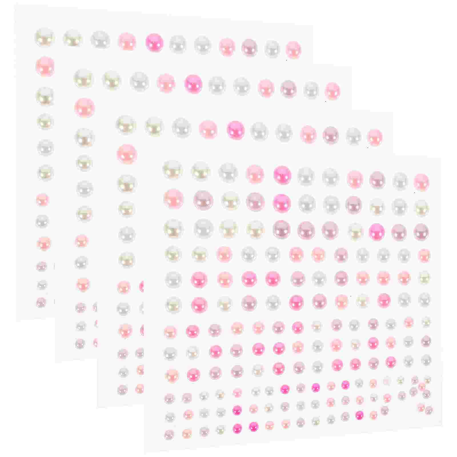 Nail Stickers Mini Flat Backed Gems Decor Pearl for Hair Jewels Scrapbooking Pearls