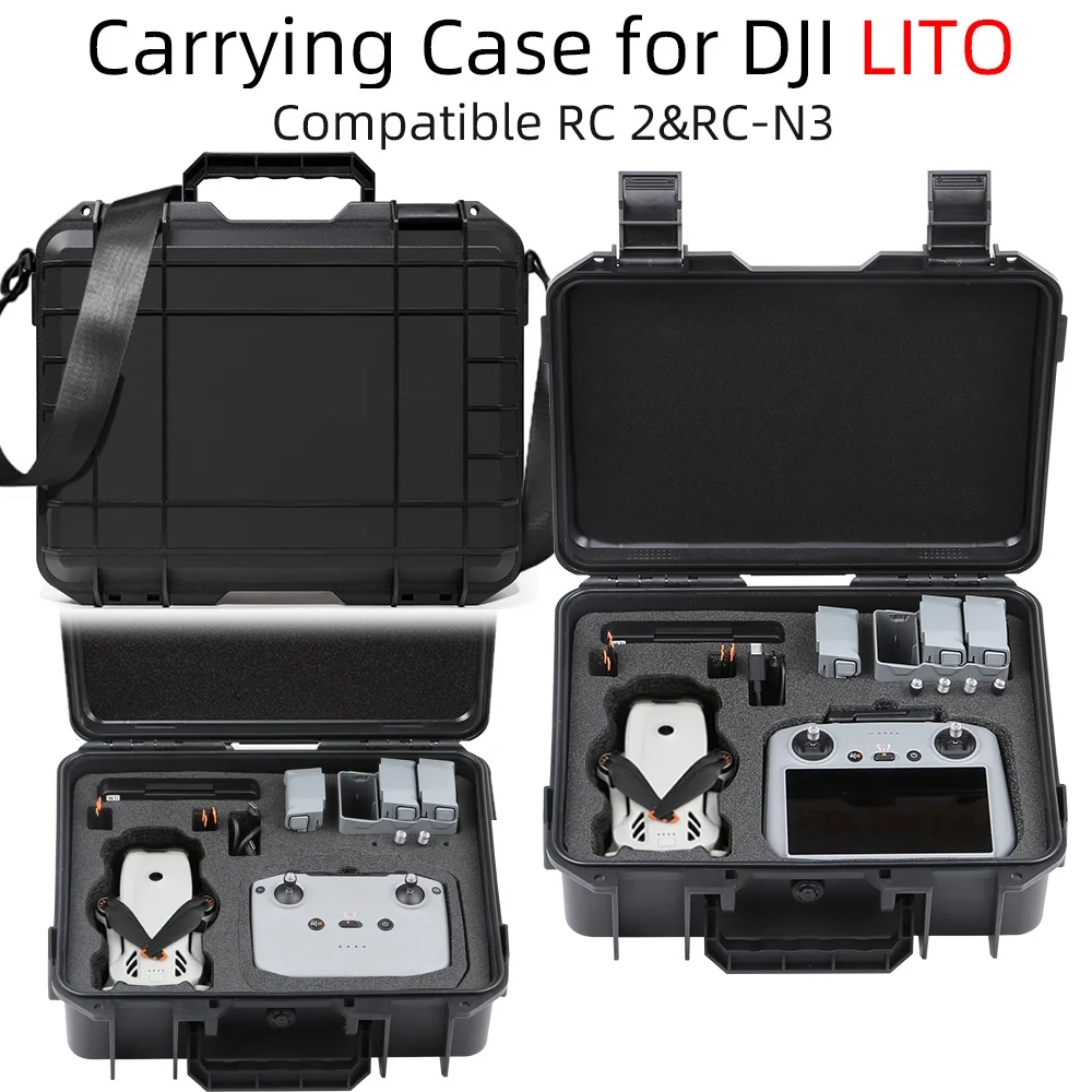 

Explosion-Proof Case Storage Box Hard-Shell Storage Case for DJI Lito X1 Lito1