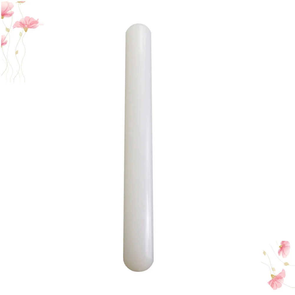 

Plastic Non-Stick Rolling Pin 50x3.5cm Fondant Sugar Paste Petal Paste DIY Cooking Craft Clays Baking Utensil