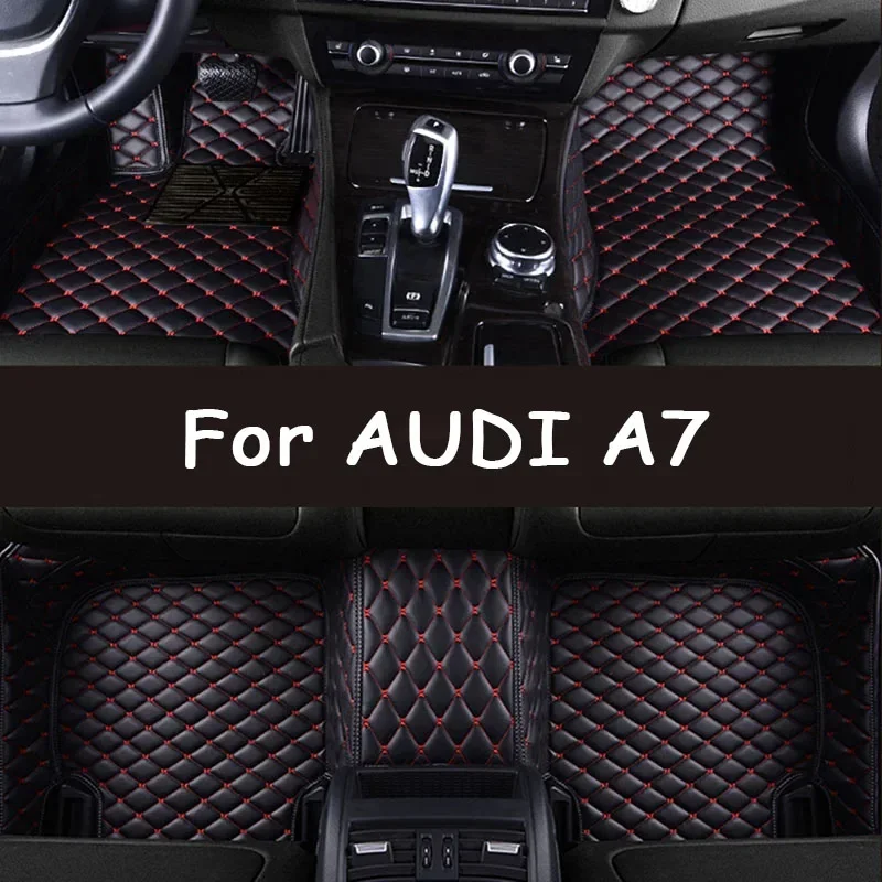 

Car floor mats for AUDI A7 2012 2013 2014 2015 2016 2017 2018 Custom auto foot Pads automobile carpet cover 0529