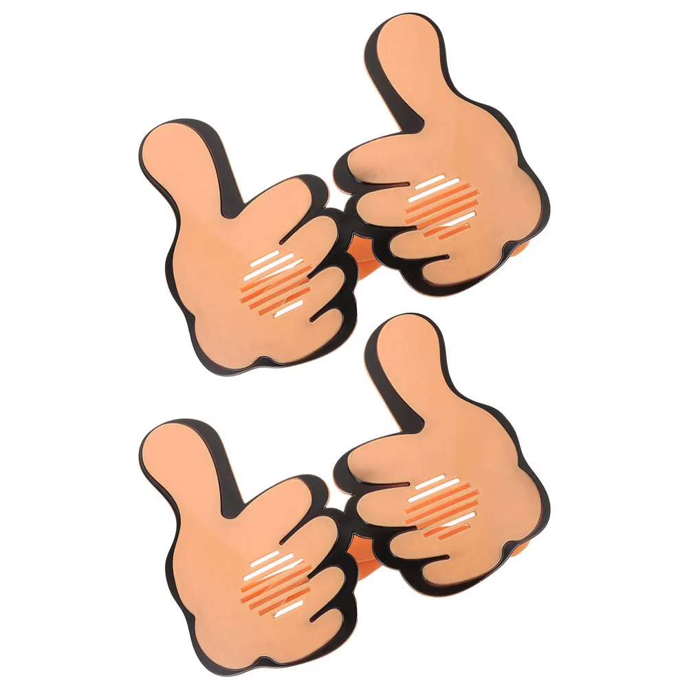 

2 шт., забавные очки для большого пальца вверх, реквизит для фотобудки, праздничные аксессуары, удобная одежда, без давления в носу, подходит, расширенная