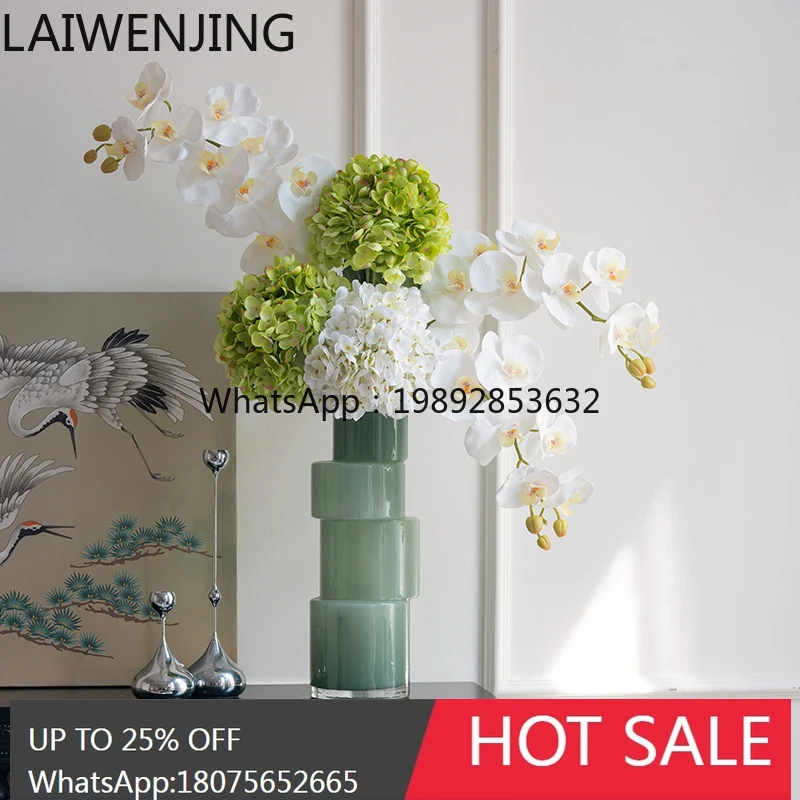 

B1 Phalaenopsis simulation decoration living room flower arrangement dining table high-end decorative flowers