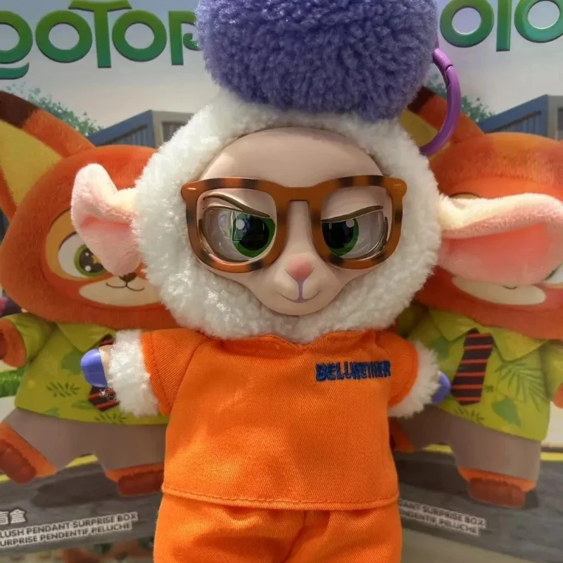 Zoot//opia виниловая серия слепая коробка милый персонаж мультфильма виниловая плюшевая сумка кулон игрушка кукла загадочная коробка модные игрушки подарок