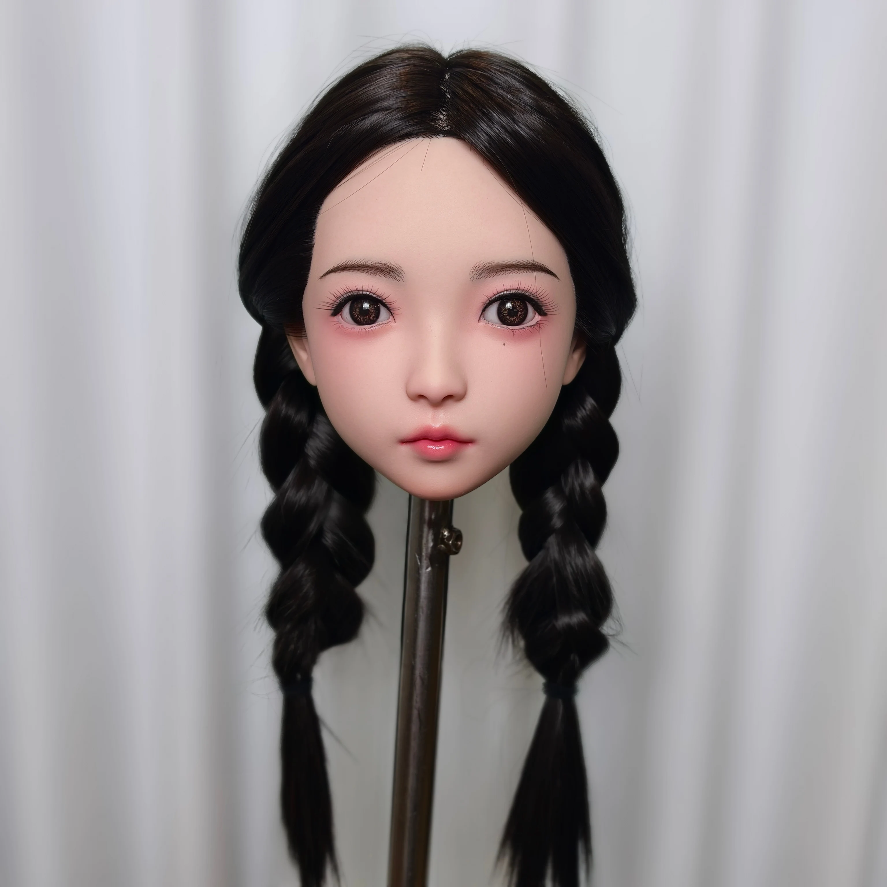 

Cabeza completa de silicón para el trasplante de cabello, diseñada de acuerdo con la proporción de características reales, los j