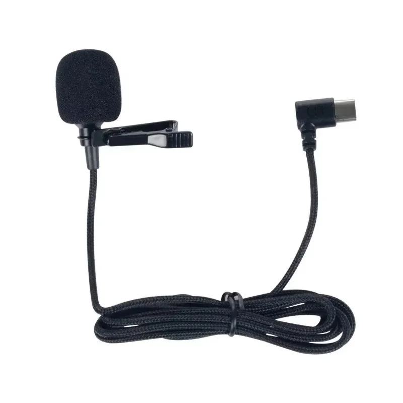 New Original SJCAM Series Accessories External Microphone with Clip Type C for SJ9/SJ8 Pro/Plus/ C200 Pro /A10 Action Camera