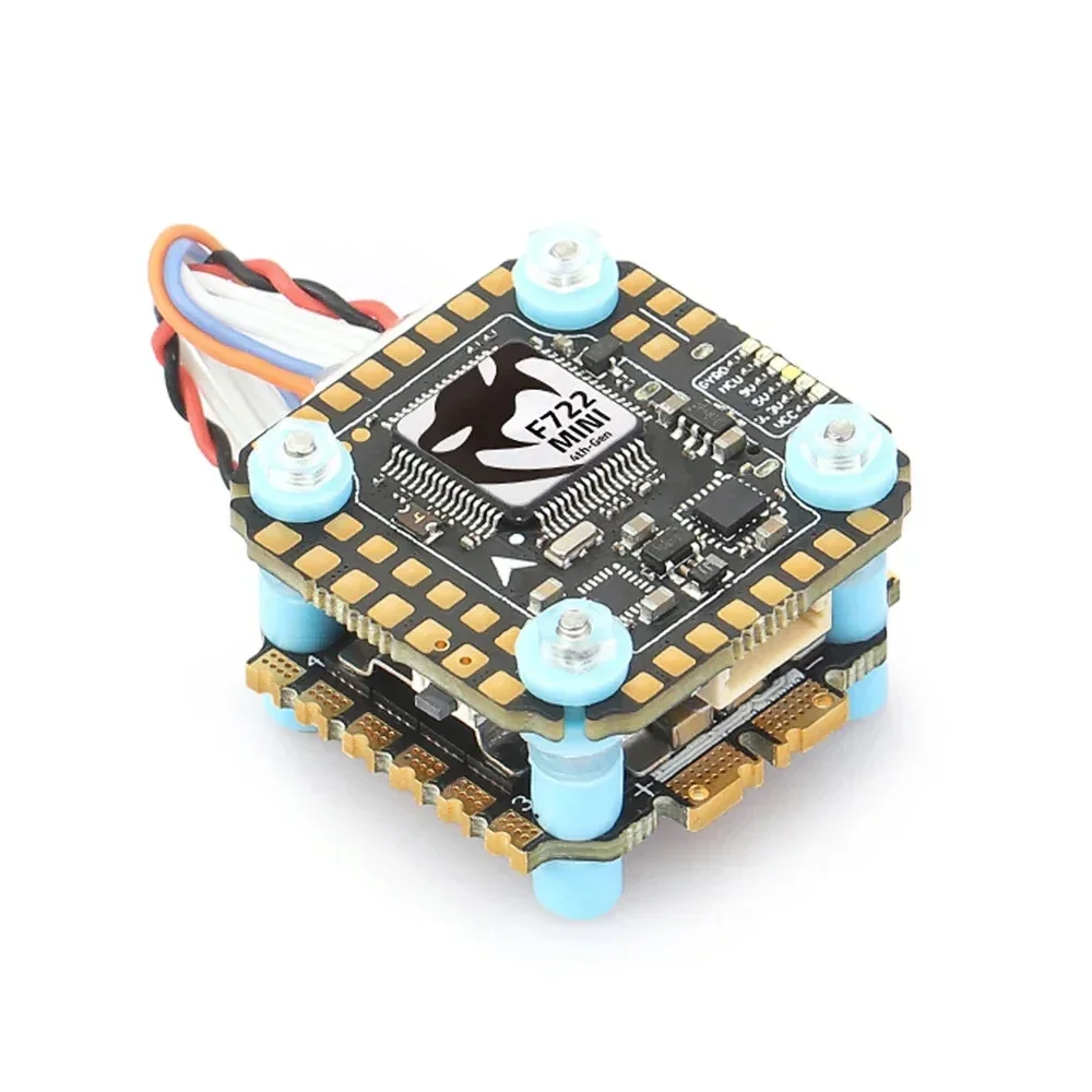 AvaCoreDIATONE MAMBA MK4 F722 MINI OSD Flight Controller W/ BLHeli_32 F40_128K ESC Dshot300/600/1200 3-6S for RC FPV Racing Dron
