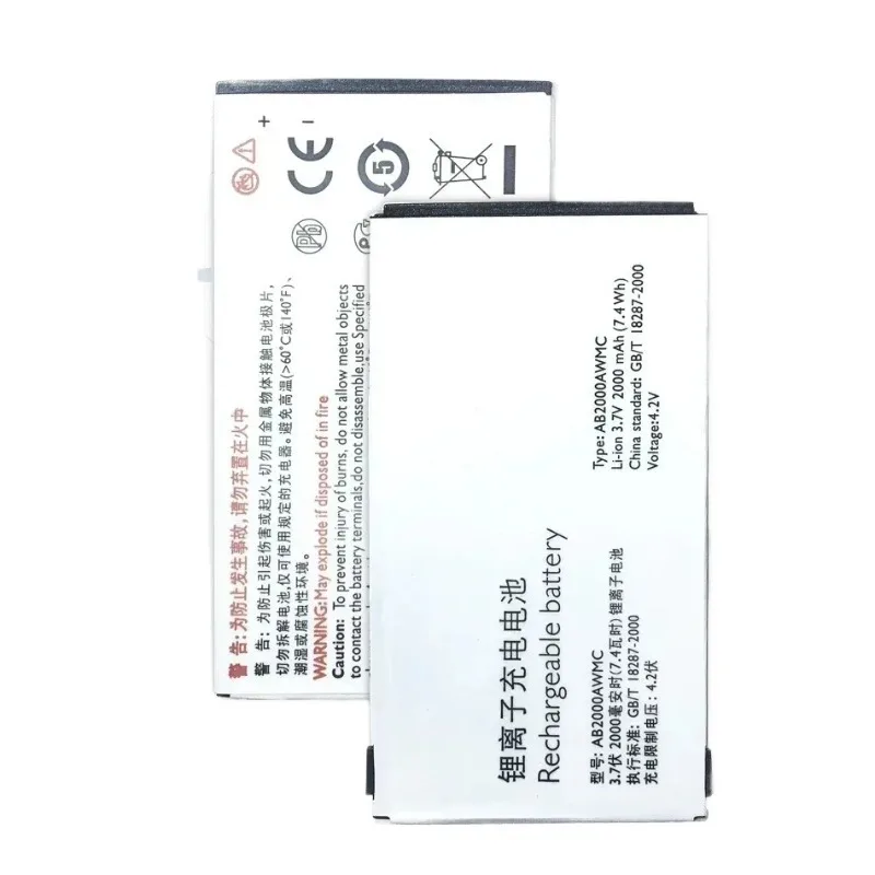 New 3.7V 2000mAh  AB2000AWMC Replacement battery For PHILIPS Xenium X501 X513 X523 X3560 CTX130 CTX523 CTX513 X130 X623