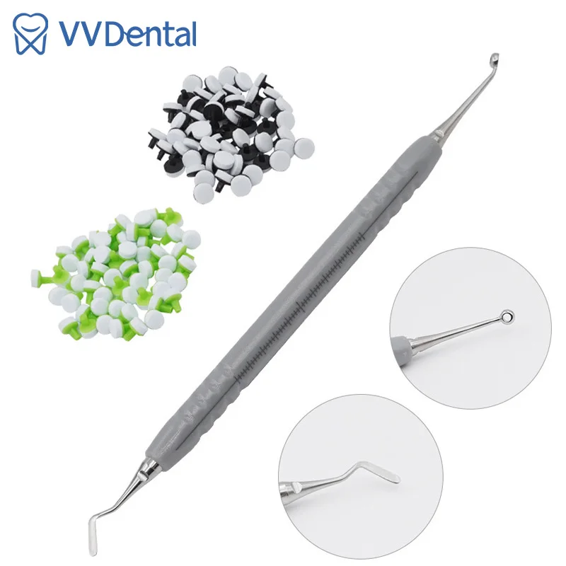 

Dental Composite Resin Filling Kit Spatula Mixing Handle Optrasculpt Pad Mixing Handle Quick Foam Pads Kit Molding Dental Tools