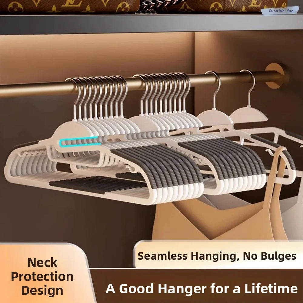 

No-Trace Anti-Slip Plastic Clothes Hanger for Home Use Bedroom Special Rack for Hanging Clothes And Drying Clothes