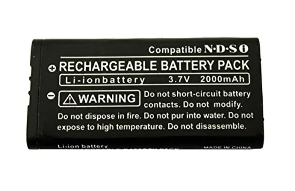 Batteria ricaricabile agli ioni di litio da 3.7V 850mAh + batteria sostitutiva per utensili per Nintendo DSi NDSi