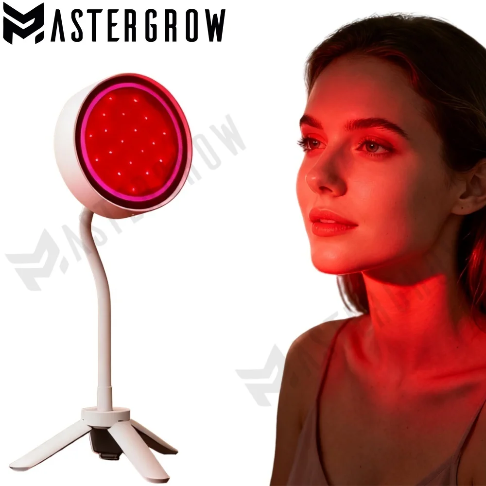 LED مصباح لوحة العلاج بالضوء الأحمر للوجه مكافحة الشيخوخة العناية بالبشرة الجمال 40/75/150 المزدوج رقاقة المصابيح أدوات العلاج لتخفيف آلام الجسم