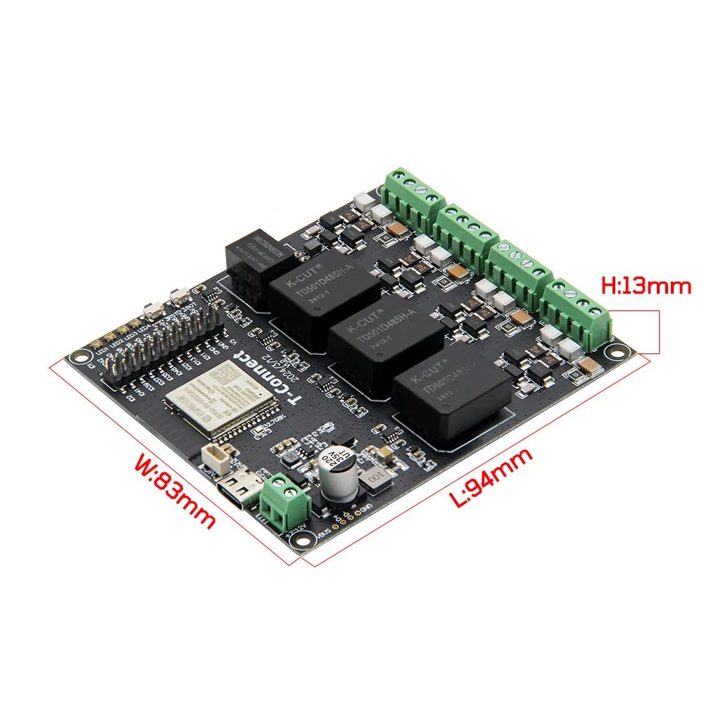 T-Connect ESP32-S3 — WiFi 2.4GHz + Bluetooth 5 + RS485/CAN: Papan yang Ringkas dan Andal untuk IoT & Transmisi Data