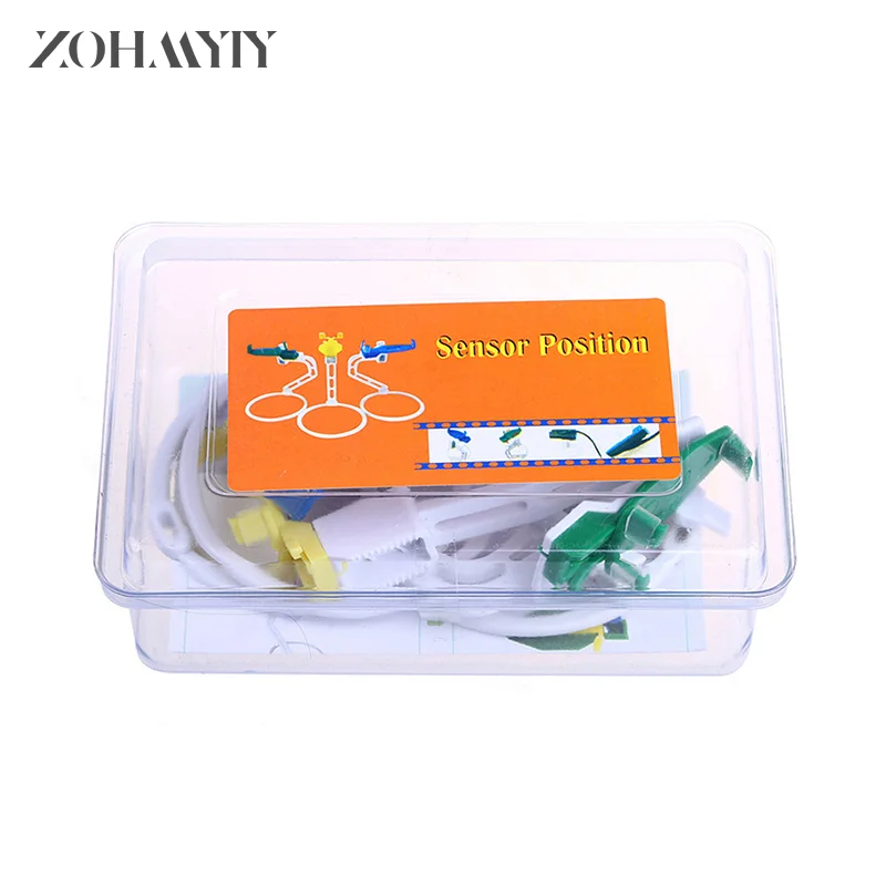 Dental X-Ray Sensor Positioner Holder Dental Lab Digital X-Ray Film Locator Dentist Portable Plastic Positioning Tool 3Pcs/Set