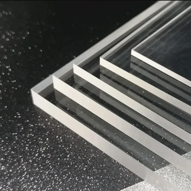 Weiyi Thick 2/3/4mm Acrylic Board Organic Plastic Sheet Glass Methacrylate Advertising Decor Craft Signal Diy Display