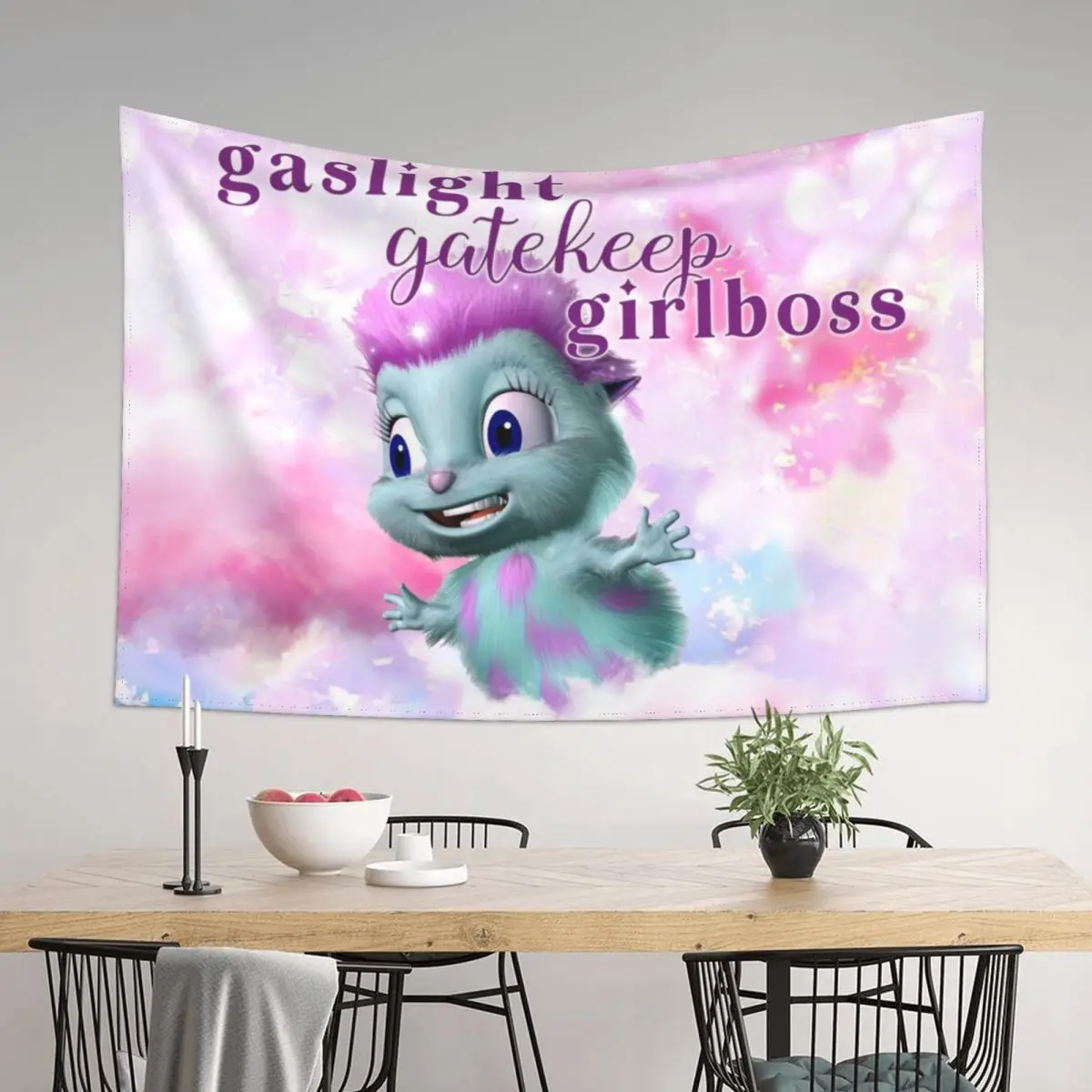 

Bibble beliefs -Happiness Tapestry Aesthetics For Room Home Decorations Aesthetic Kawaii Room Decor Tapestry