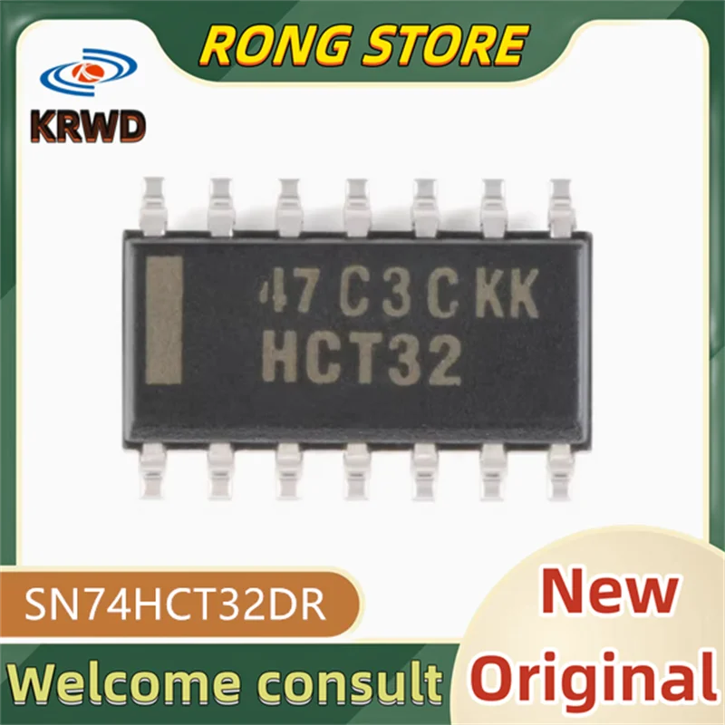 

50PCS HCT32 New and original SN74HCT32DR SN74HCT32D SN74HCT32 74HCT32 SOP-14