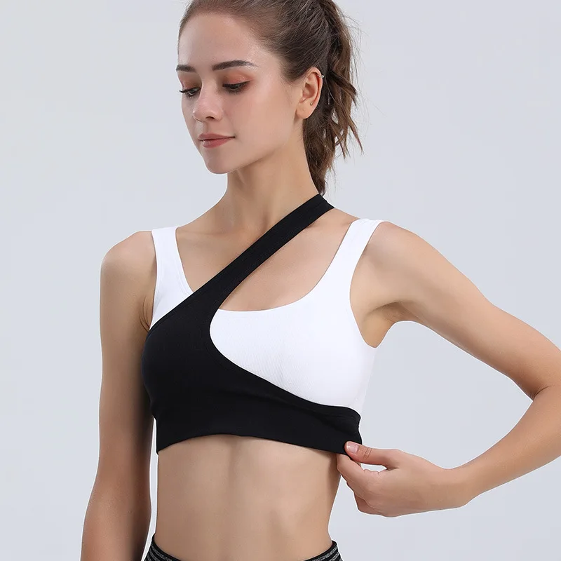 

Girl Sports Bra Sexy Yoga Tank Crop Top Workout Underwear Women Athletic Vest Gym Fitness Shirt Sportswear