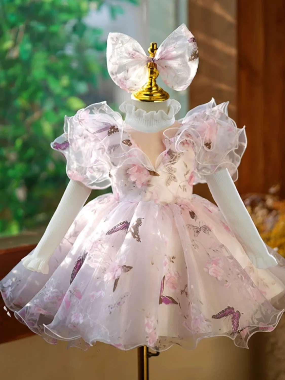 

Girl Princess Dress Spring/Summer New Style Children's Host Birthday Piano Performance Dress