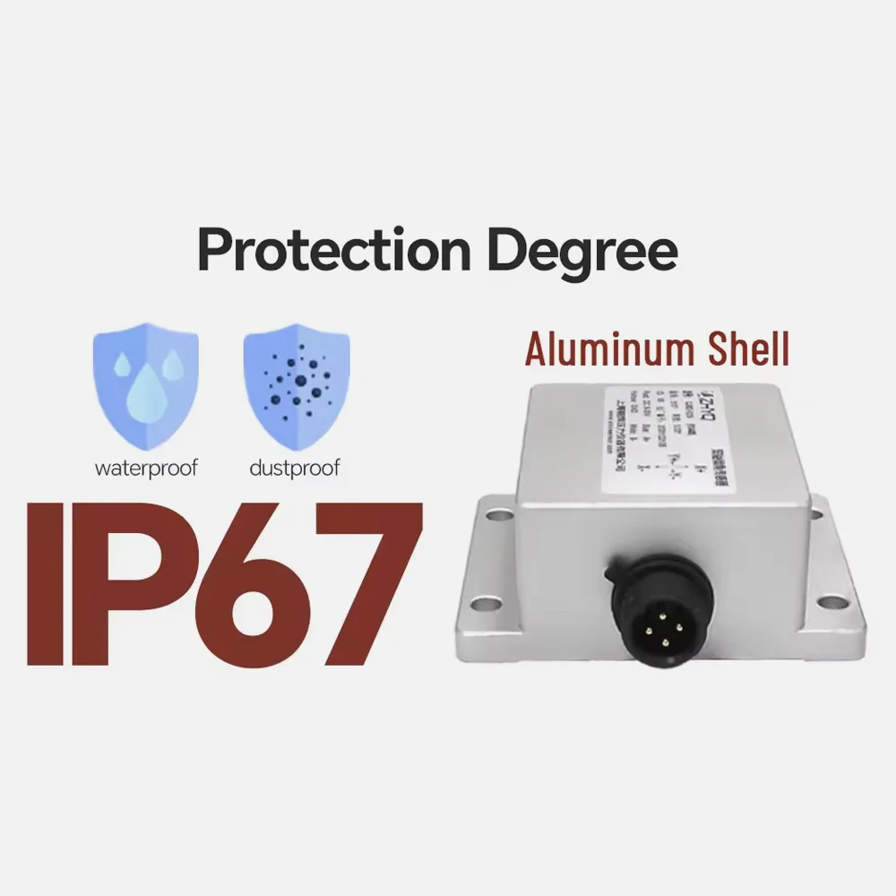 

IP67 Dual Axis Inclinometer Digital Tilt Sensor for Dump Trucks