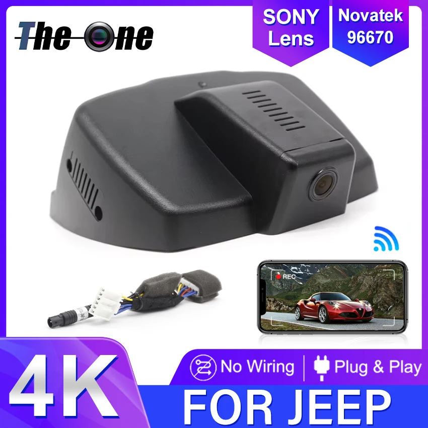 

Dash Cam for JEEP Renegade 2015 2016 2017 2018 22019 2020 2021 2022,Plug and Play Car DVR OEM Style, Car Video Recorder DashCam