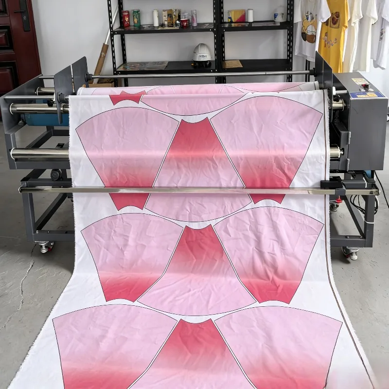 Efficient Textile Finishing Cloth Folding Machine Rolling Equipment for Apparel Cloth Rewinder