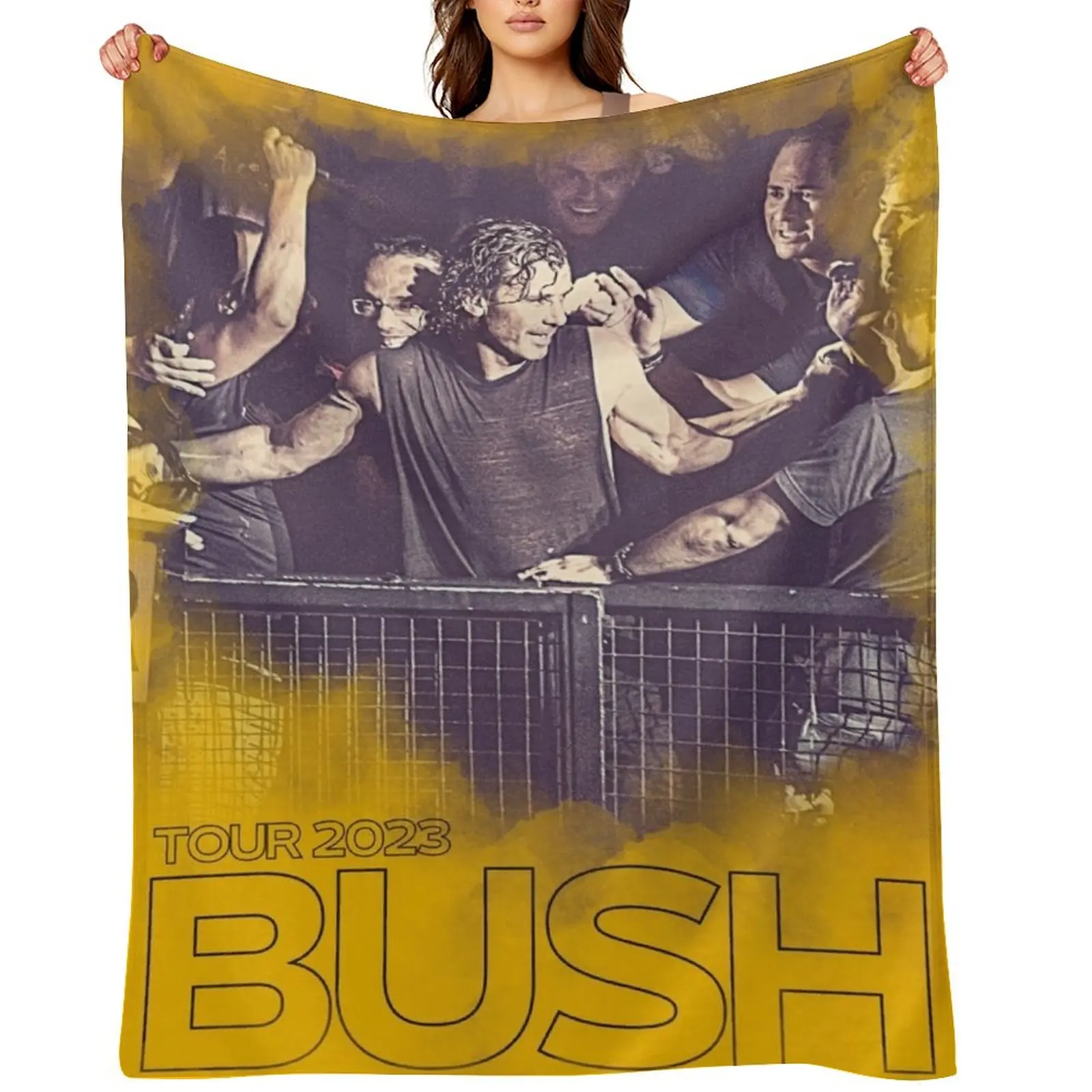 

Gavin Rossdale live in concert: relive the glory days of the 90s Throw Blanket Comforter Shaggy Summer Beddings Blankets