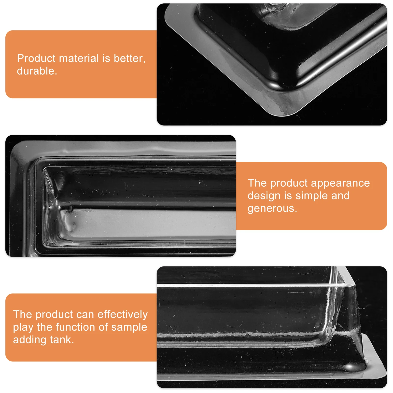 

20Pcs Sterilized Sample Adding Slots Plastic Liquid Transfer Pipette Slots Accurate Capacity Laboratory Storage Boxes