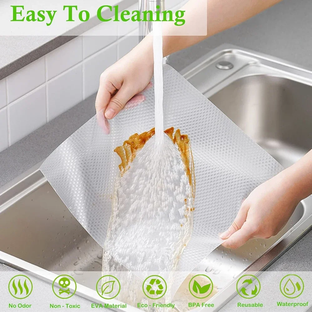 1X Thickened Transparent Drawer Pad Paper Thermal Insulation Moisture-Proof Table Pad Wardrobe and Cabinet Pad Home Acccessories