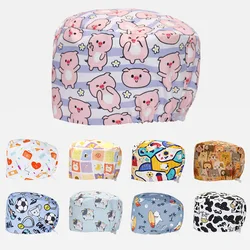 High Qualiy Surgeon Hats Thick Cotton Dental Hospital Caps Medical Scrub Hats Soft Breathable Pediatric Nursing Caps K1083