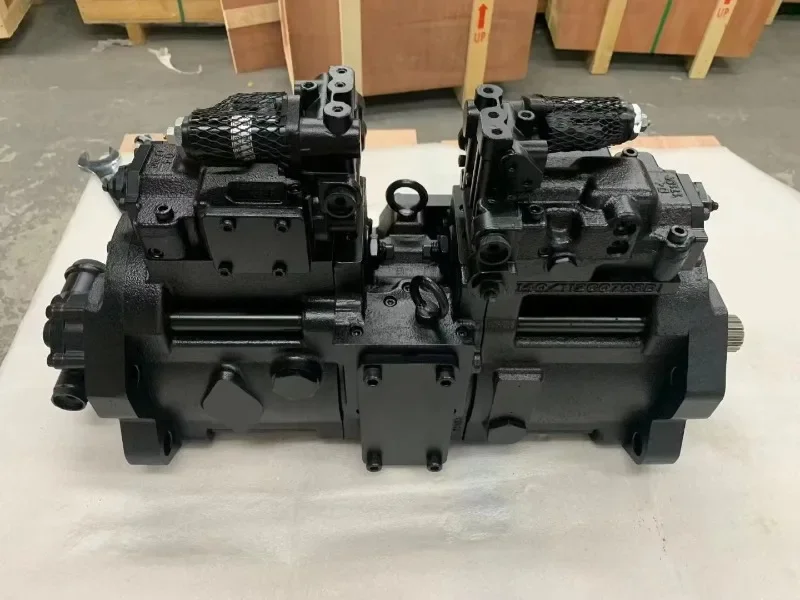 Excavator K3V112  electric control hydraulic pump for Kawasaki