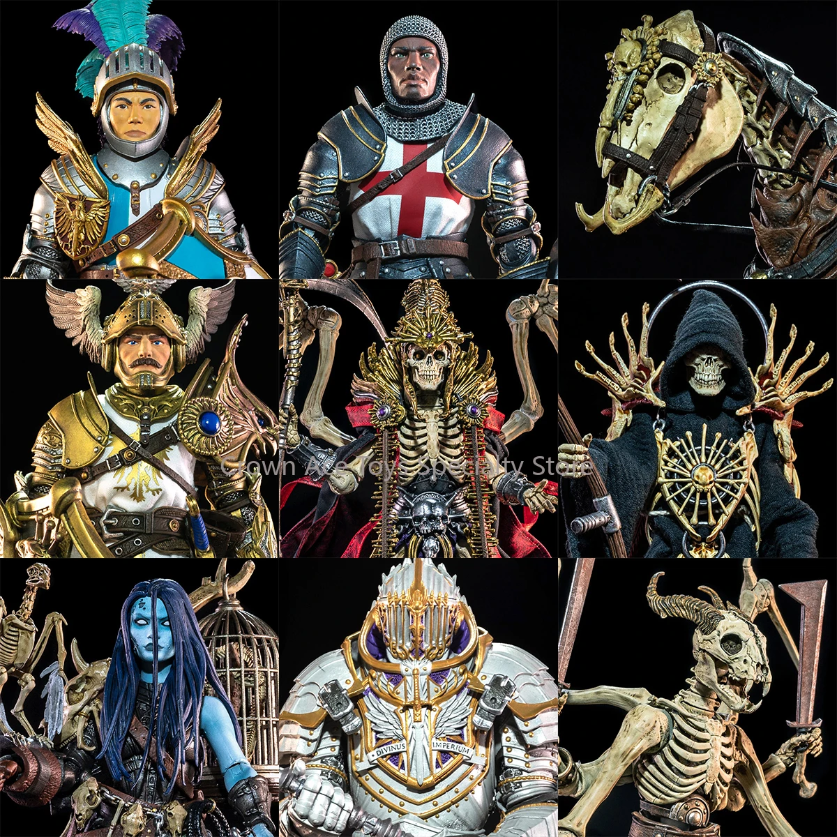 

Four Horsemen Mythic Legions Necronominus Wave Sir Ucczajk The Turpiculi Maxillius Action Figure Trendy Toys Collectible Gifts
