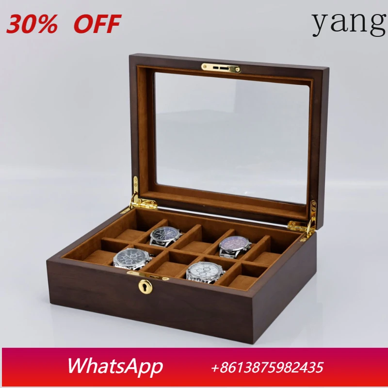 

LH Watch Box Premium Edition Double-layer Jewelry Storage Display Wooden Box