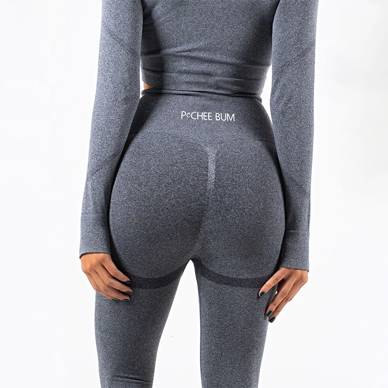 2023 Women Gym Leggings Pcheebum Workout Seamless Yoga Pants  High Waist Push Up Fitness Leggings Womens Activewear Pants