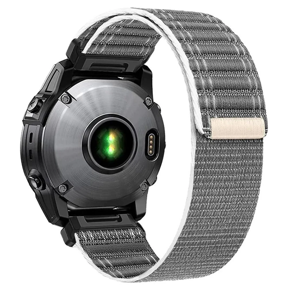 QuickFit 20 mm 22 mm 26 mm geweven nylon band voor Garmin Fenix E 8 47 mm 51 mm 7 7S 7X 6 6S 6X 5 5X/Enduro 3/Epix Pro Instinct-band