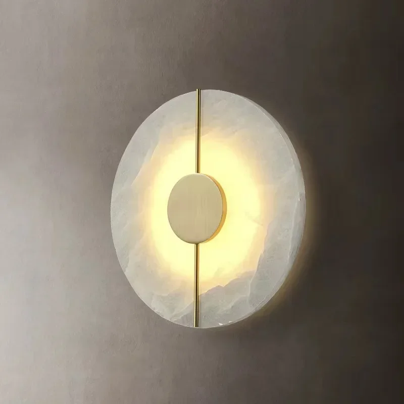 Living room wall lamp art bedside bedroom wall lamp Nordic designer model room wall lamp