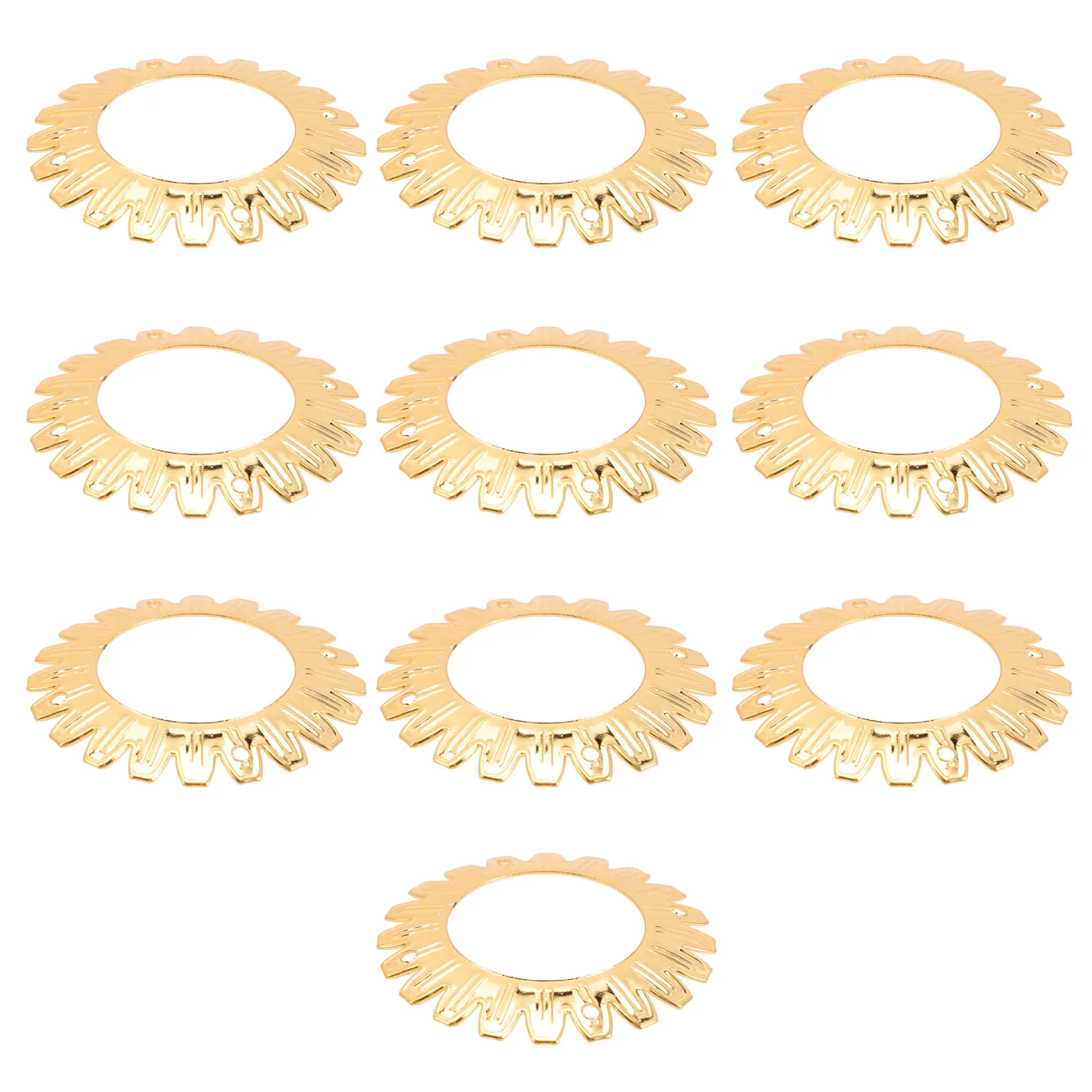 10Pcs Lighting Plate Cover Iron Flower Shaped Lamp Cover Retro Style for Indoor Corridor Restaurant Cafe Wall Lamp
