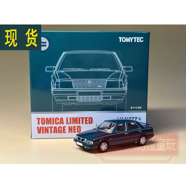 

Tomytec Tomica 1/64 TLV LV-N277b Lancia Thema 8.32 Phase I alloy car toy model