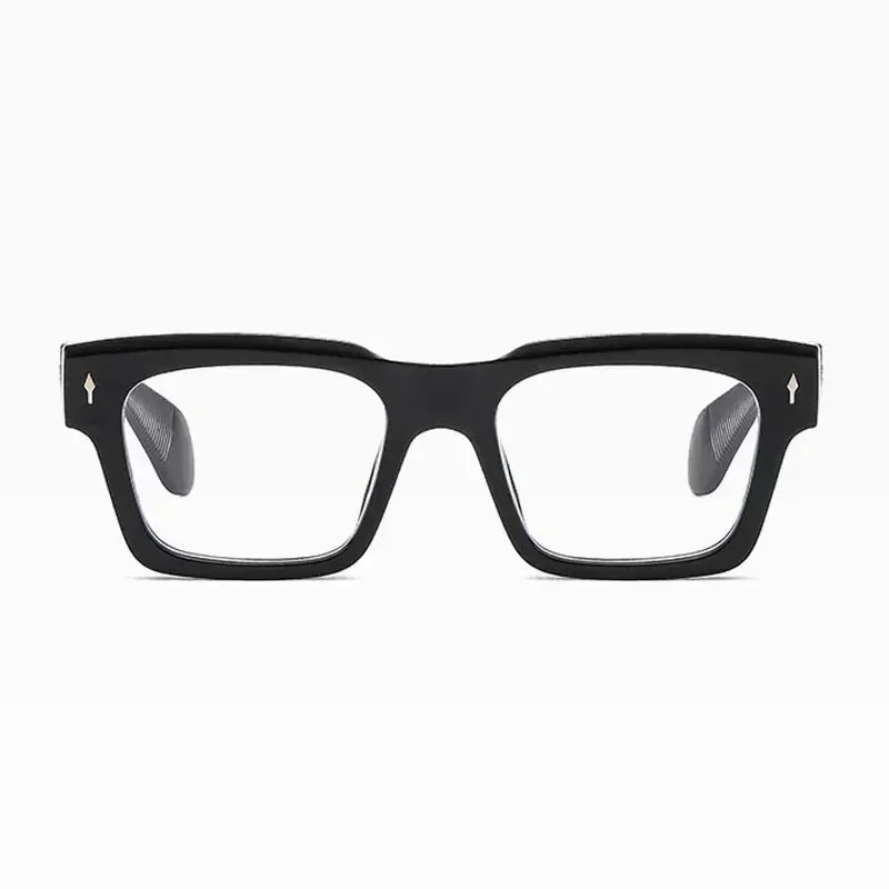 Large Square Frame Anti Blue Light Glasses Retro Classic Men Women Computer Gaming Eye Protection Spectacles