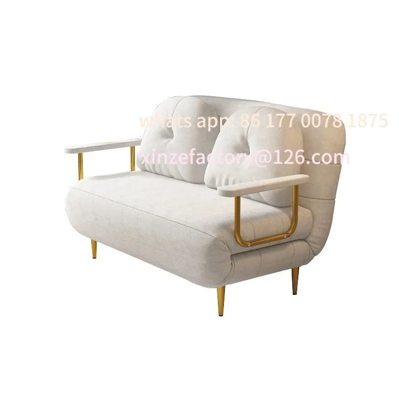Customizable Foldable Sofa New Sofa Bed Dual Use Single Small Unit Balcony Living Room Multi Functional Clouding Stretching
