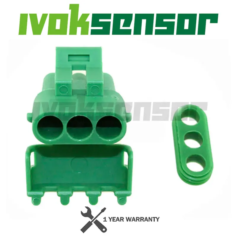 Electrical Connector Socket Female Plug Parts With Plugs Pins For GM DELPHI 1Bar 2Bar 3Bar 4Bar MAP Sensor Manifold Pressure