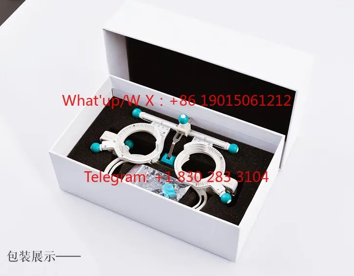 Adapted for Optometry test frame, can debug frame 5 card slot 48-80 pupil distance, about 54 grams (good helper)