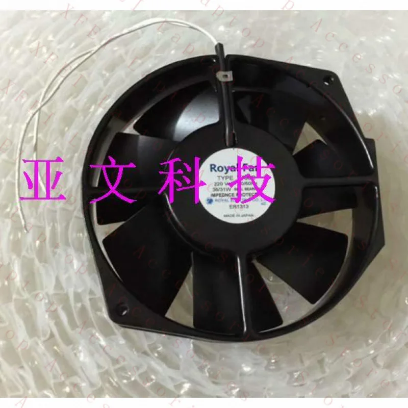 

D 1pcs FOR Royal UT796CG-TP 220V 36 / 31W full metal iron leaf fan