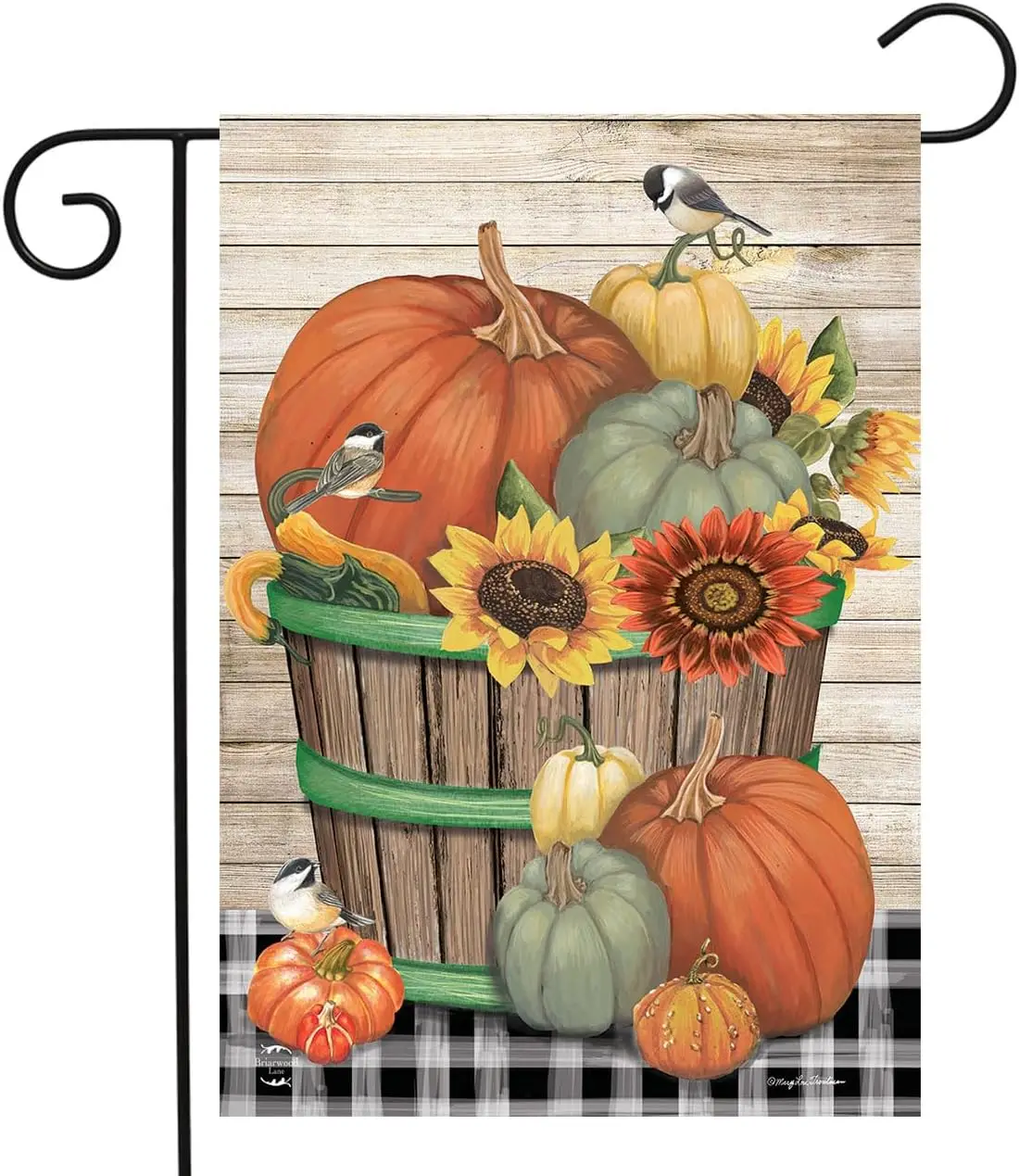 Bountiful Bushel Fall Garden Flag 18