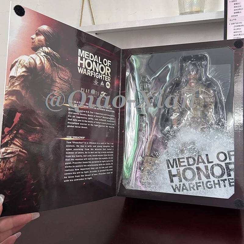 PLAY ARTS Figure Medal of Honor Warfighter Action Figure Model Toys 27cm Joint Movable Doll Creative Present For Friends Decor