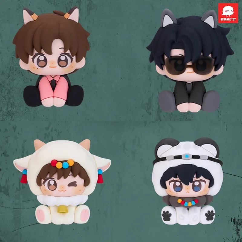 

Lost Tomb Bronze Moe Series Minidoll Chibi Blind Box Симпатичные мягкие виниловые фигурки Китайский роман Вдохновленная Коллекционная модная игрушка в подарок