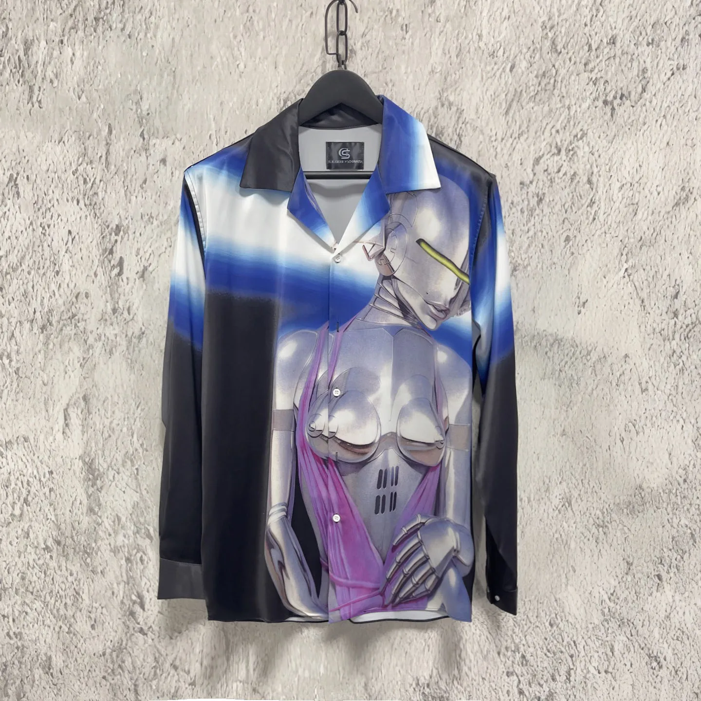 

Hawaiian Style Vacation Couples Shirt Men's Women's Loose Fit Long Sleeve Casual Shirt Polyester Fabric Unisex Open Cardigan