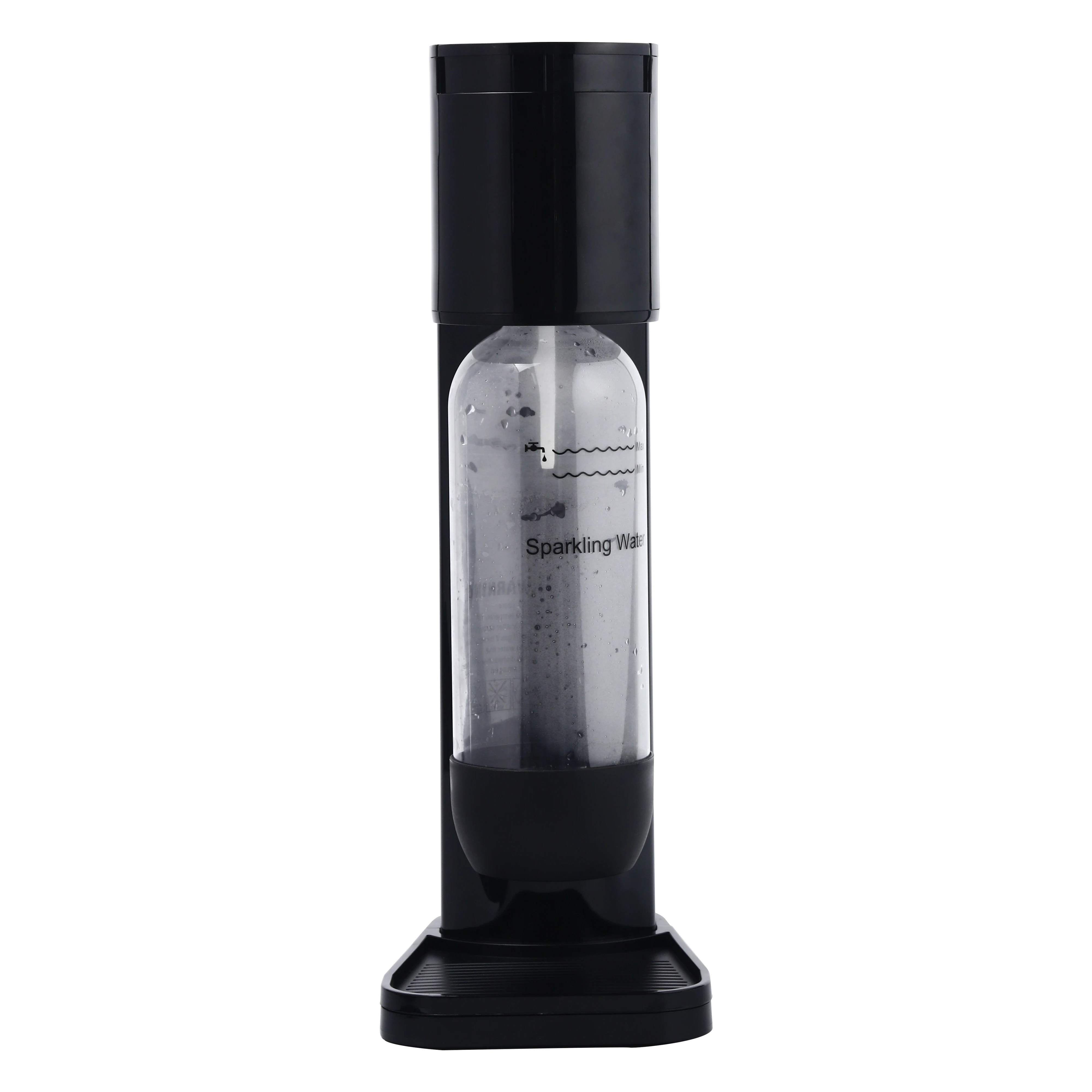 Manual Home Use Soda Maker Hot & Cold Desktop CO2 Cylinder for Sparkling Water Plastic Housing