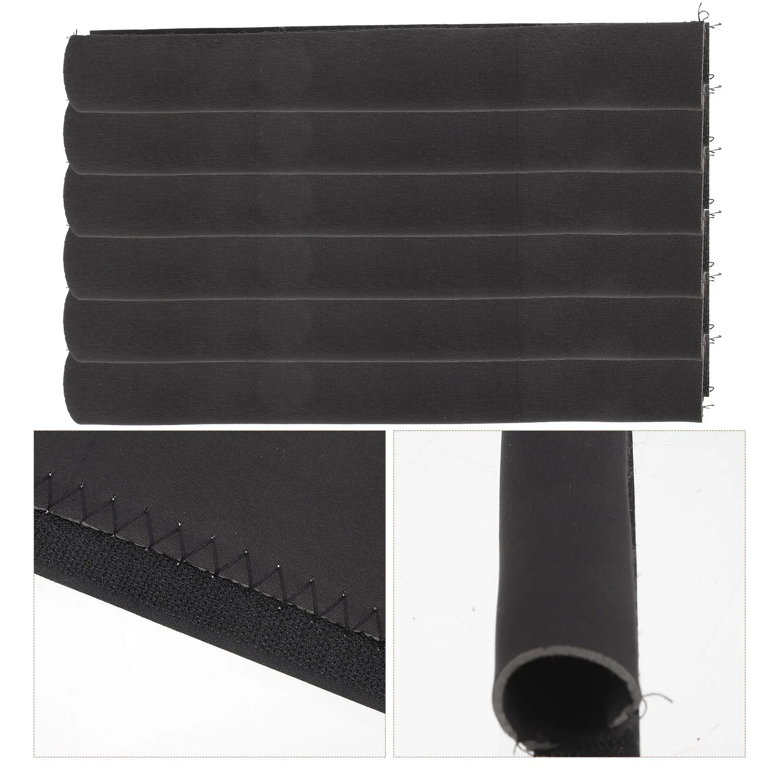 

6Pcs Bike Chain Cover Durable Protective Guard Cycling Chain Guard for Mountain Road Bike Accessories Cycling Supplies