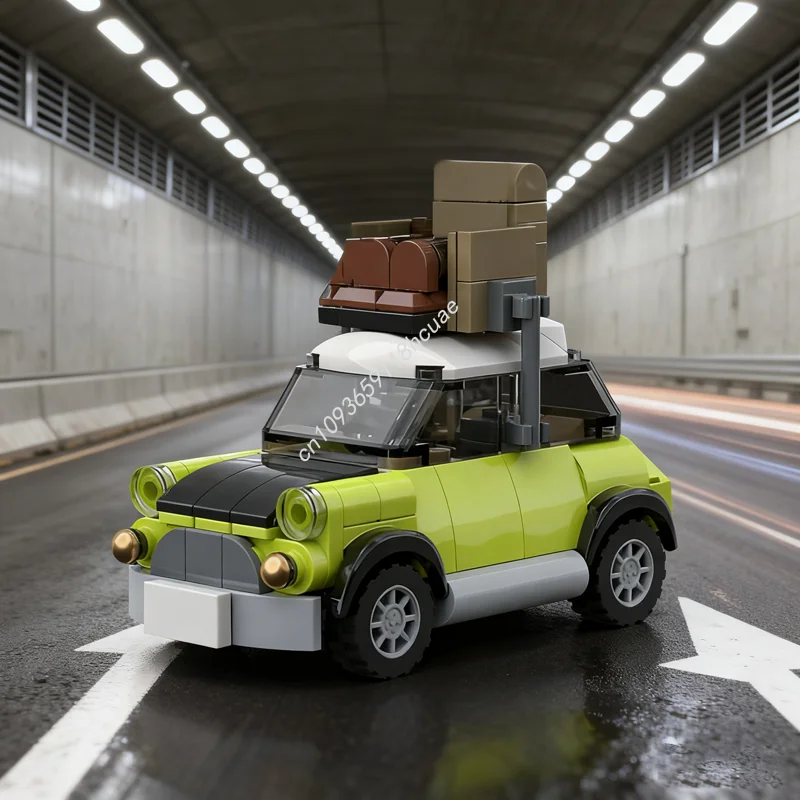 

186pcs MOC Mini Cooper City Champions Model Building Blocks Assemble DIY Idea Education Brick Christmas Gift Kids Toy Birthday