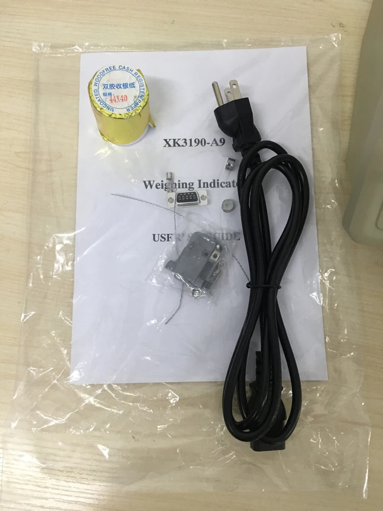 XK3190-A9P Electronic Truck Scale Weighing Indicator With Built-in Printer Battery Remove for air Shipping